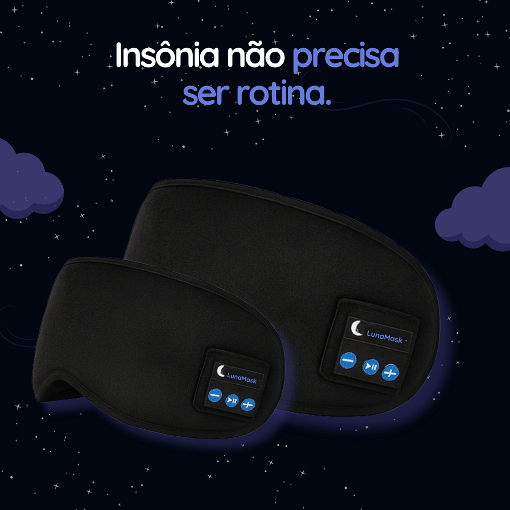 LunaMask - Máscara Bluetooth Para Insônia e Ansiedade